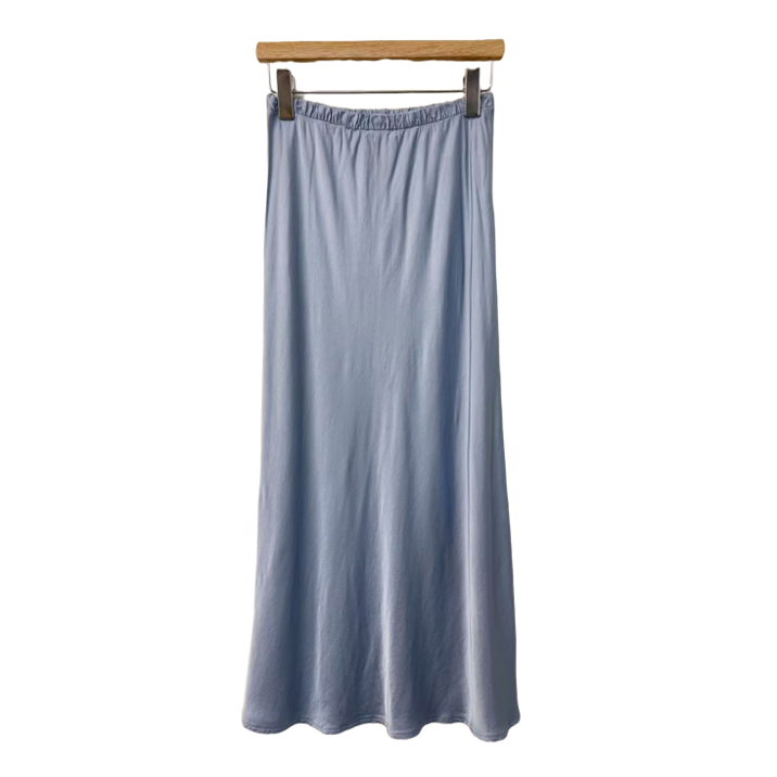 1SO0403-179 [SUNNY STUDIO] Midi Skirt Blue #30281U (EU)