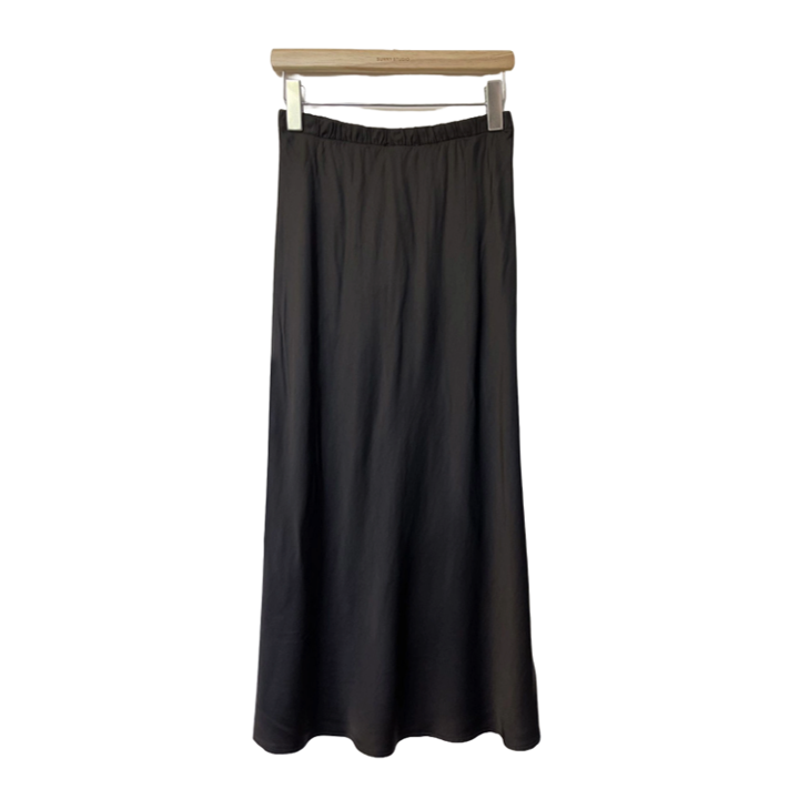 1SO0403-182 [SUNNY STUDIO] Midi Skirt Black #30281U (EU)