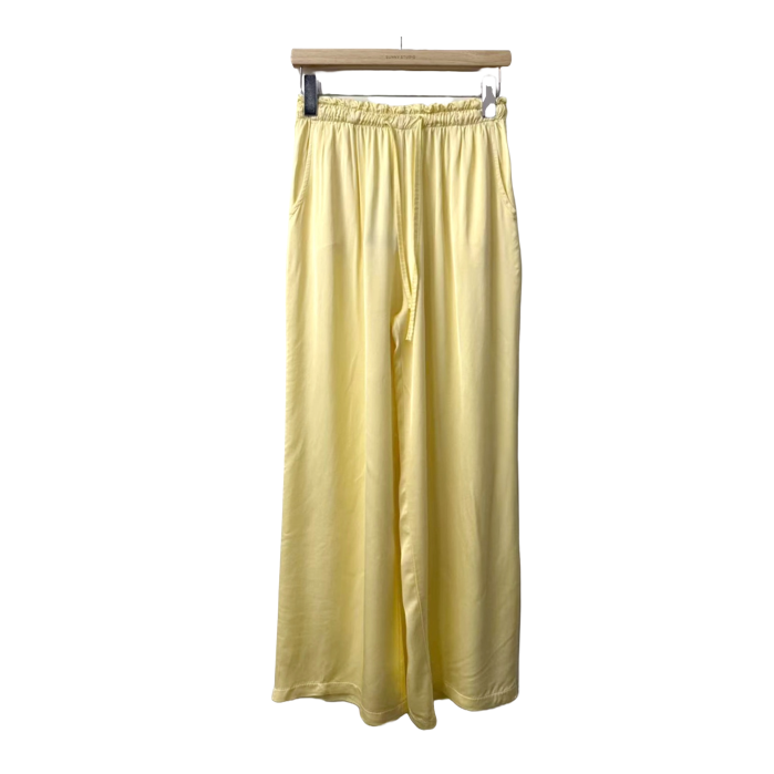 1SO0403-188 [SUNNY STUDIO] Drawstring Trousers Jaune #13001 (EU)