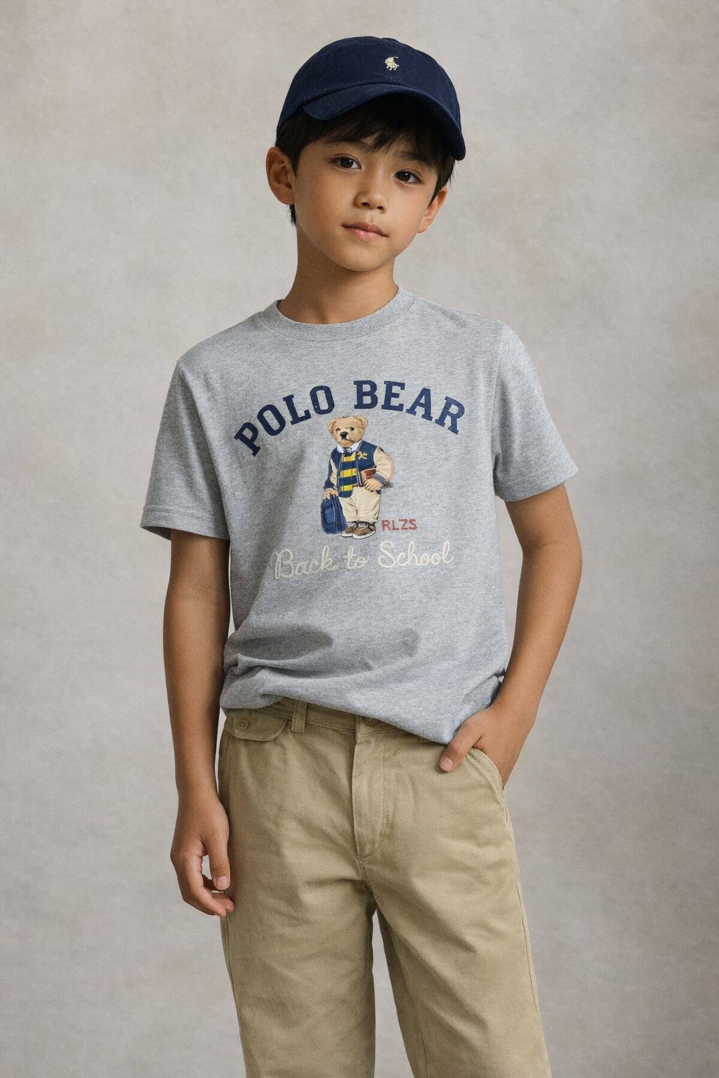 OBS388 POLO BEAR 爆款童裝Tee