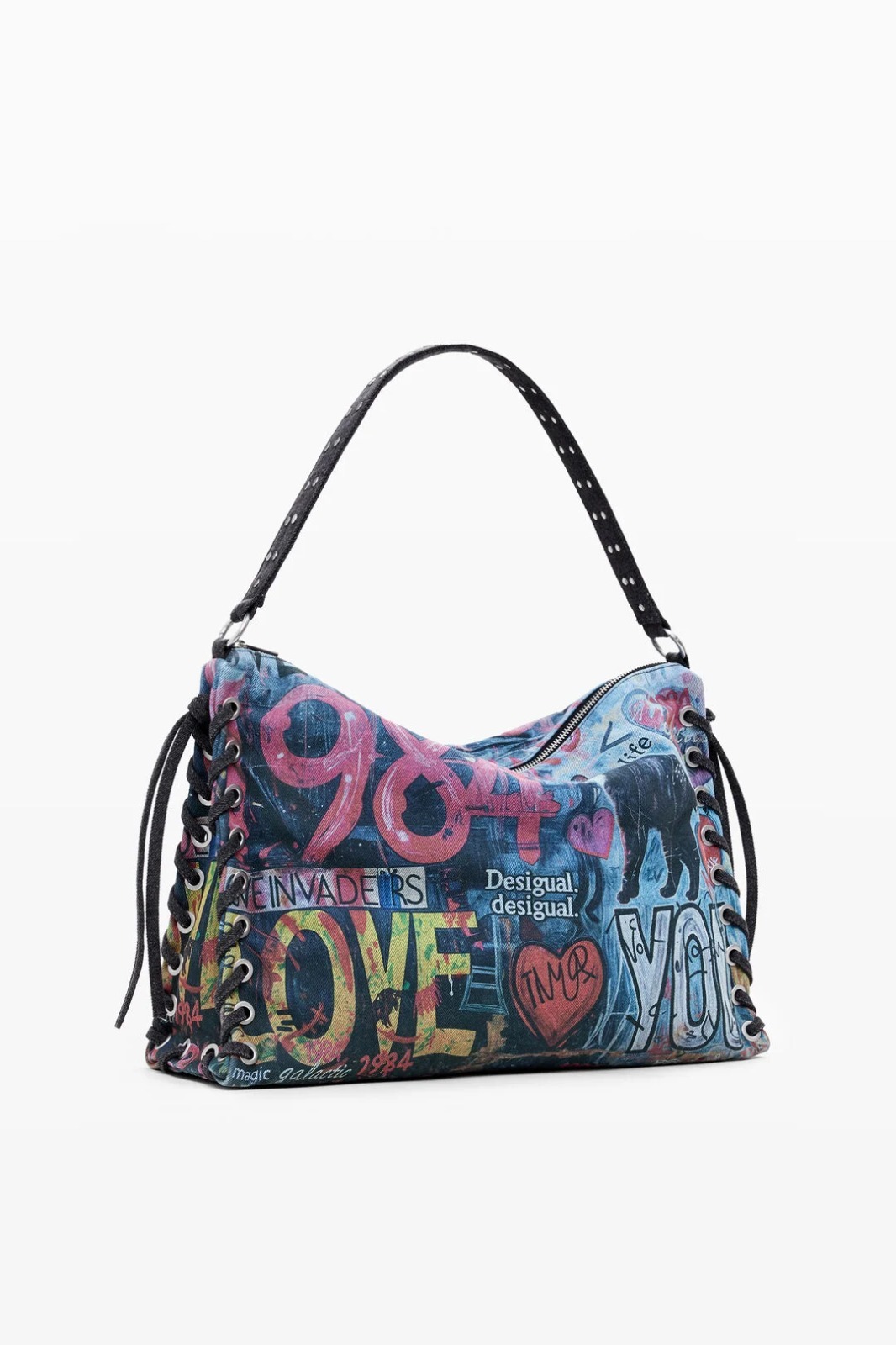 西班牙代購 01-DESIGUAL Bolso grafitti grande（預訂）