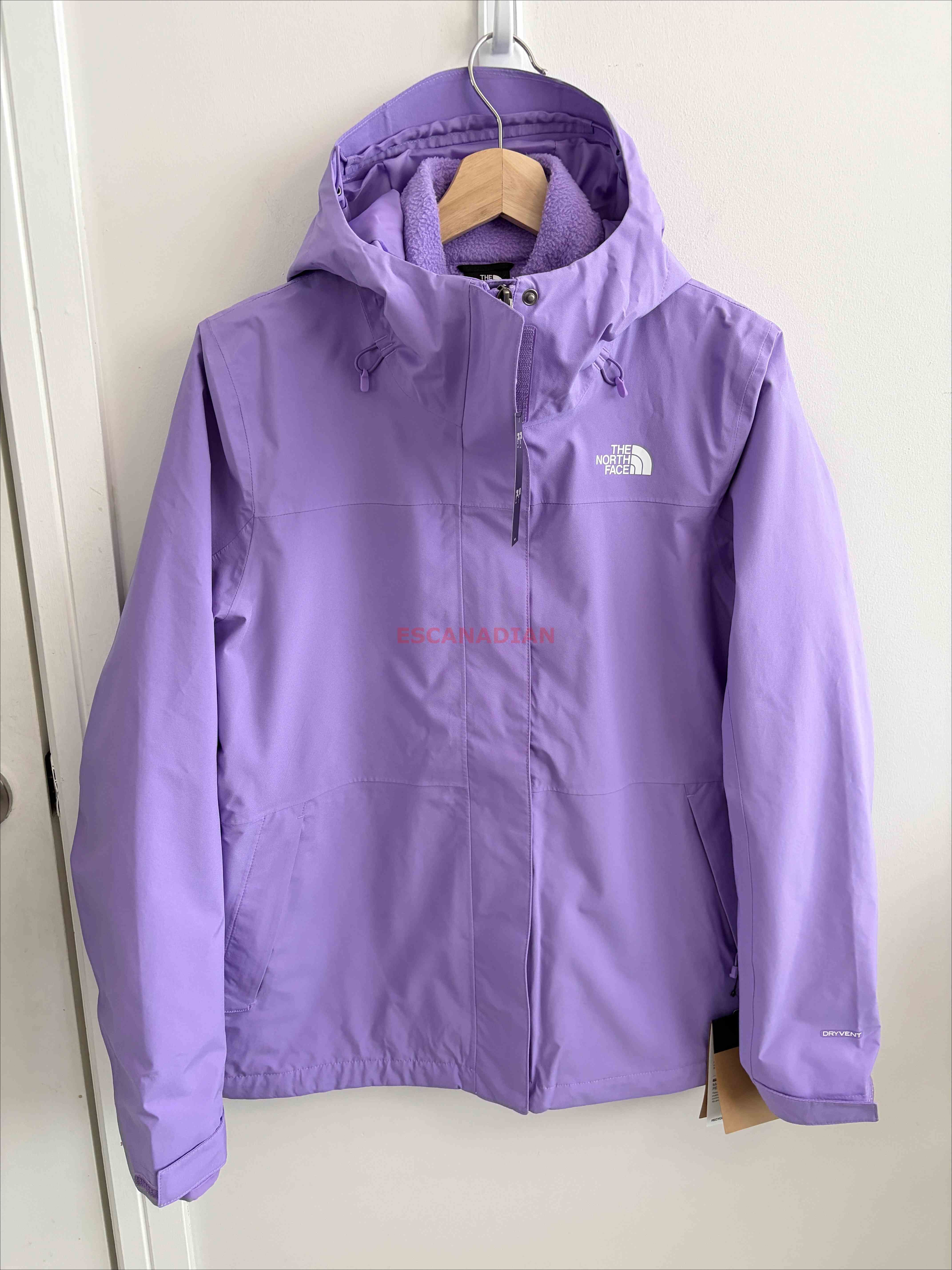 THE NORTH FACE 女大人  三合一 TORO 搖立絨刷毛內裡 防風 防水 連帽 風衣外套 (內裡可單穿)