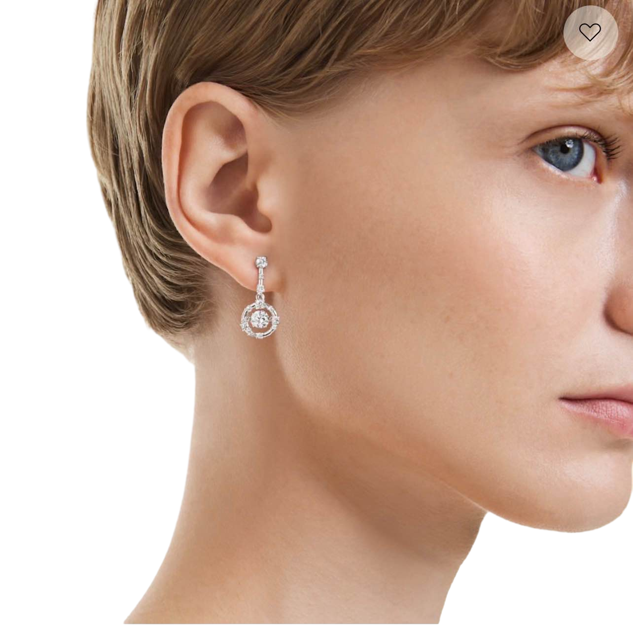 【Swarovski】Swarovski Bars Pe Whi/Rhs  銀