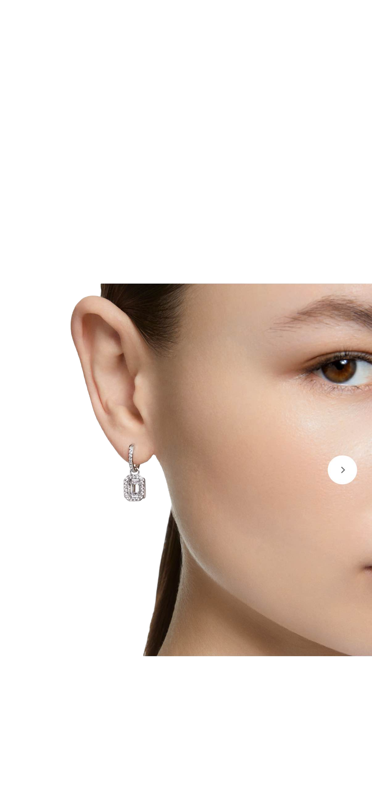 【Swarovski】Swarovski Pe White/Rhs  白