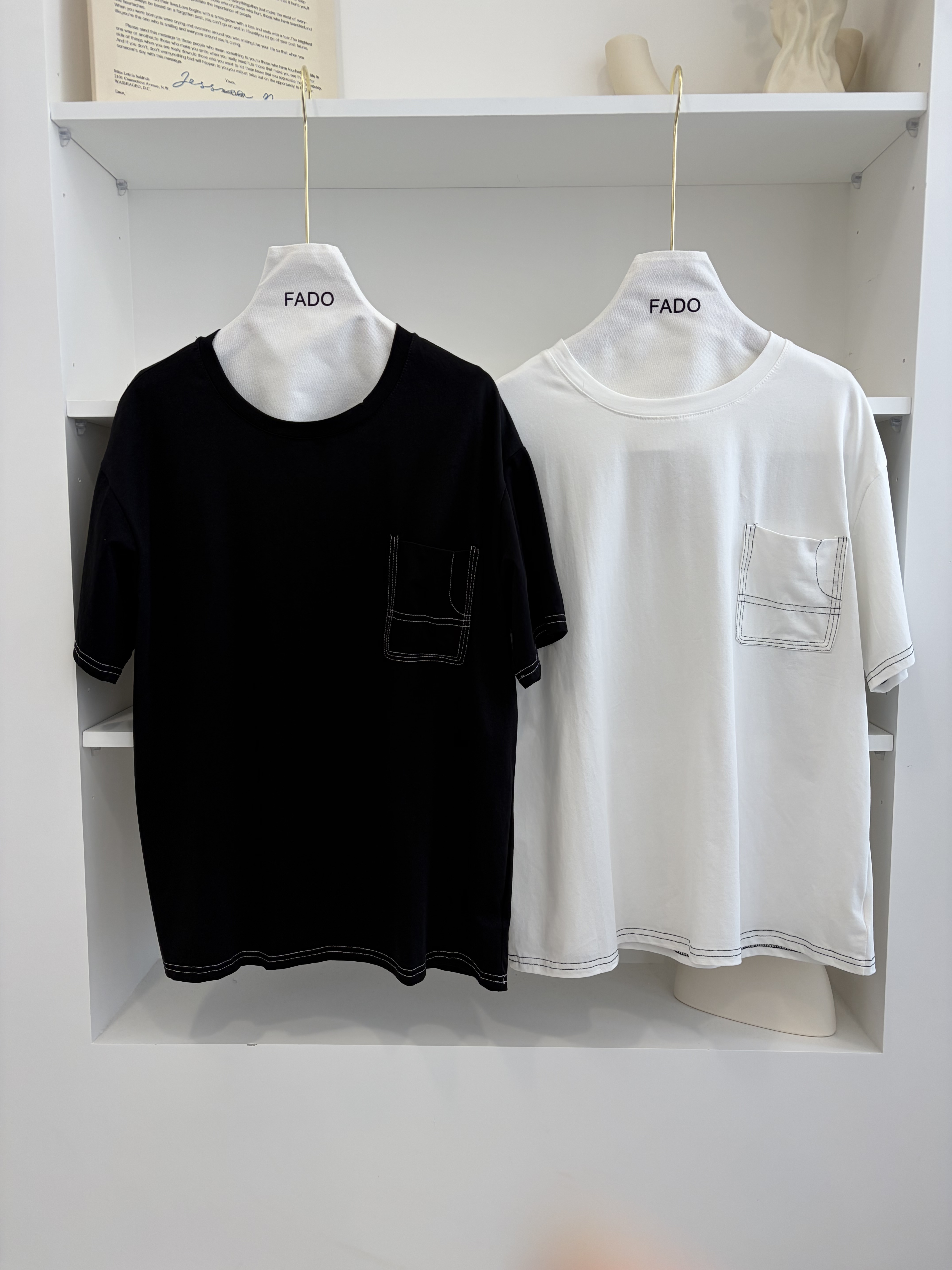 法朵Fado shop｜小口袋車線短T 0215067