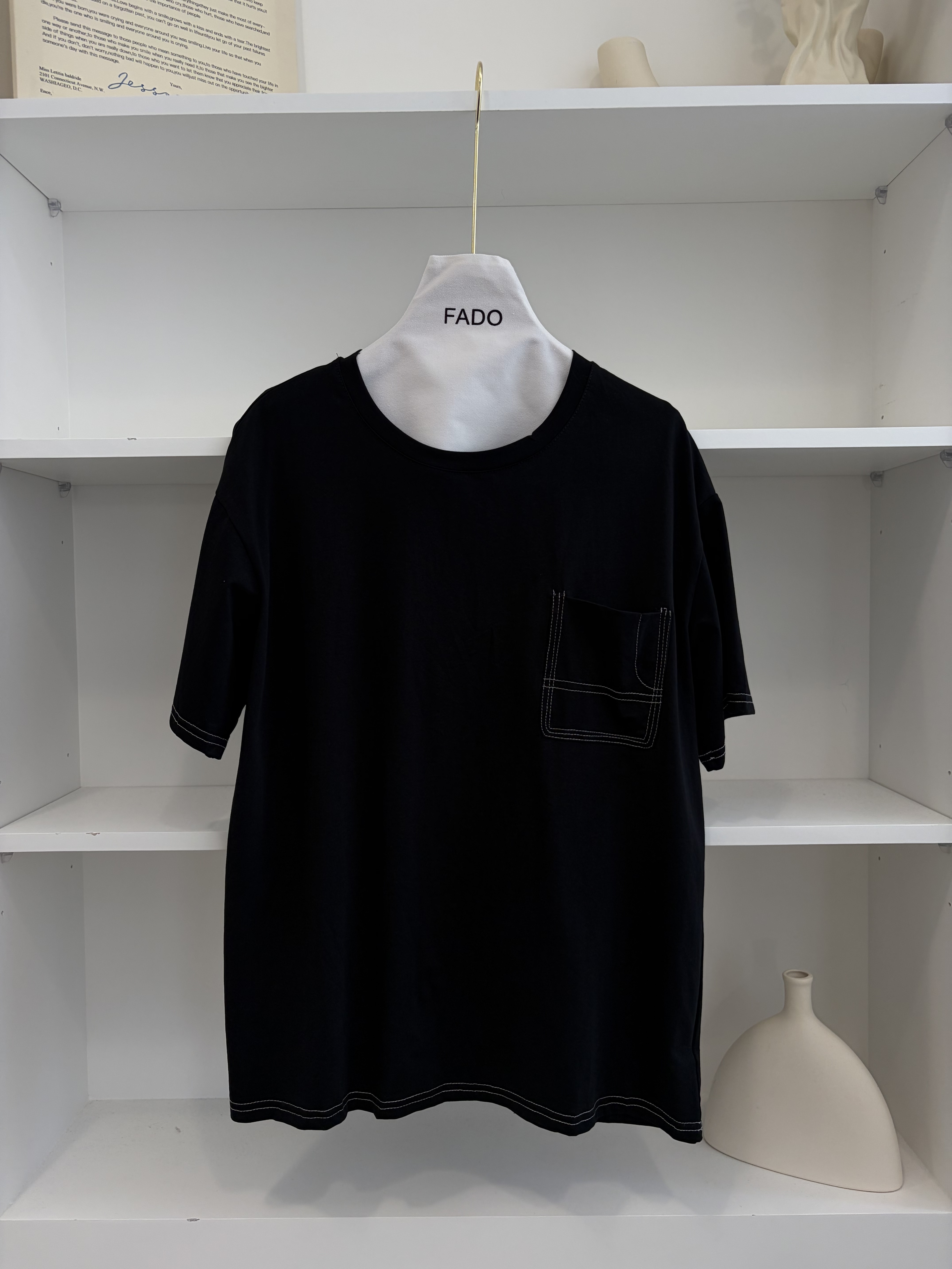 法朵Fado shop｜小口袋車線短T 0215067