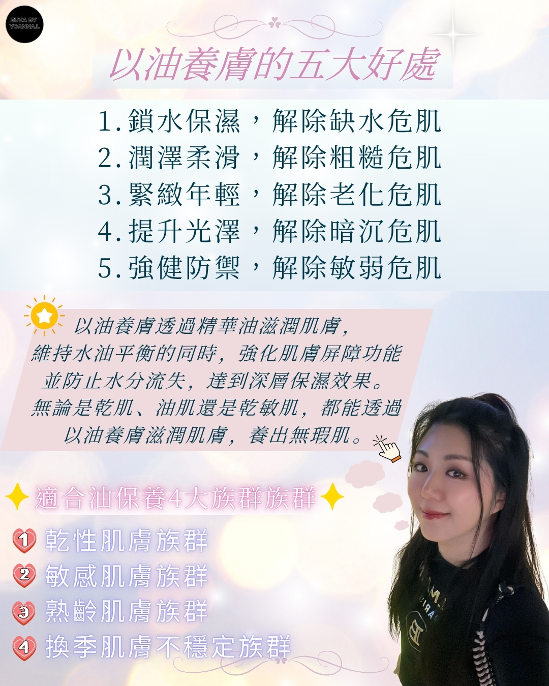 「以油養膚」5步曲