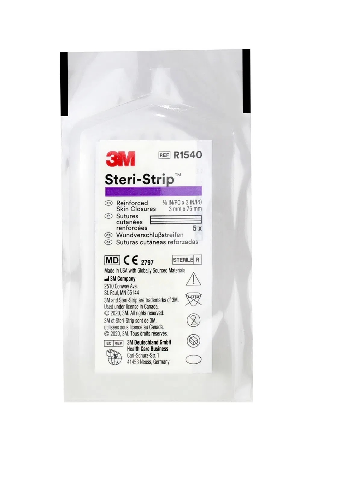 3M™ 免縫膠帶 R1540 3mm x 75mm