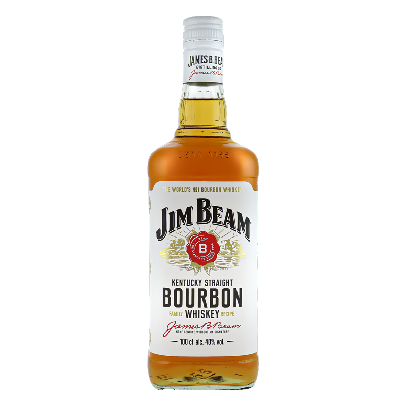 Jim Beam 金賓白牌波本威士忌  (1000ml)