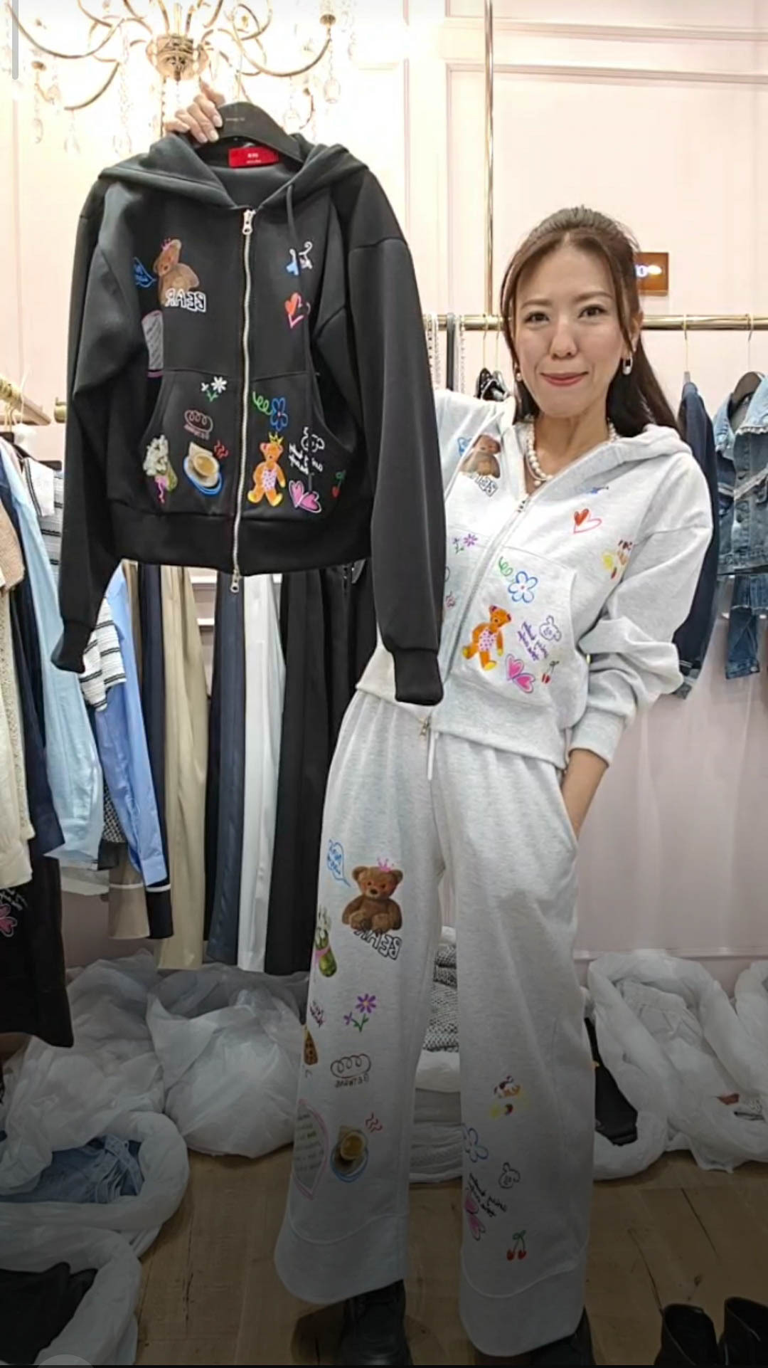 🎈K8062  ▶️多圖連帽外套 👉B:110cm L:53cm