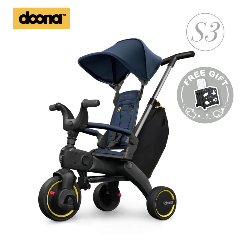 Doona - Liki Trike 多功能三輪輕便推車 (S3,深藍色)