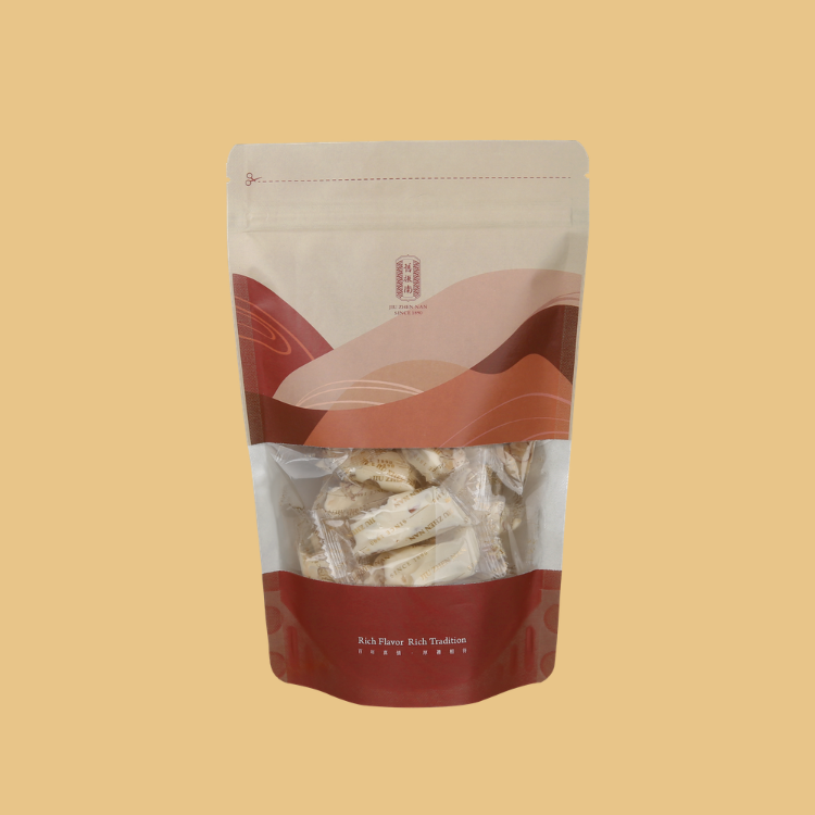 杏仁牛軋糖200g/袋 (奶蛋素)｜舊振南