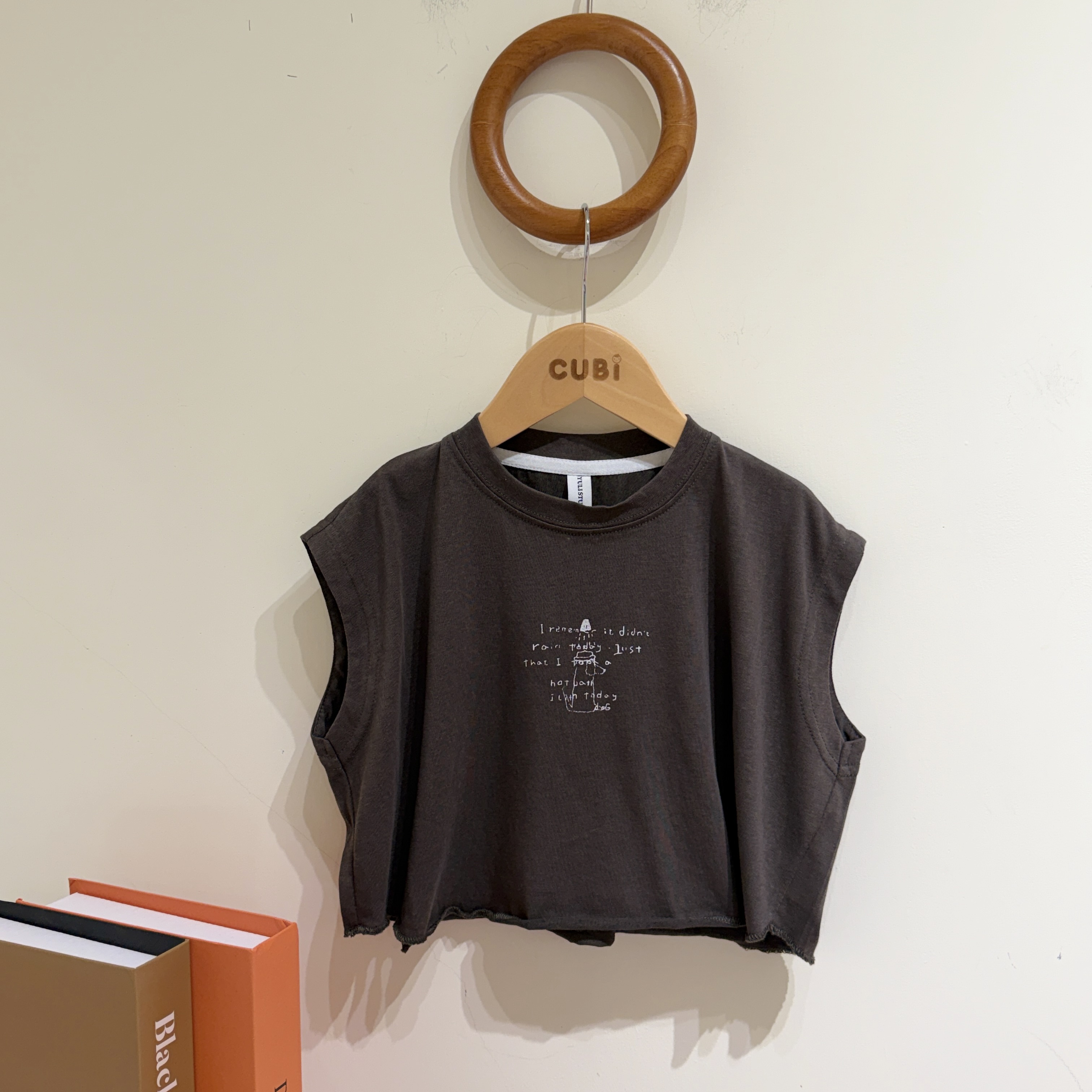 26夏 滾邊設計棉質背心