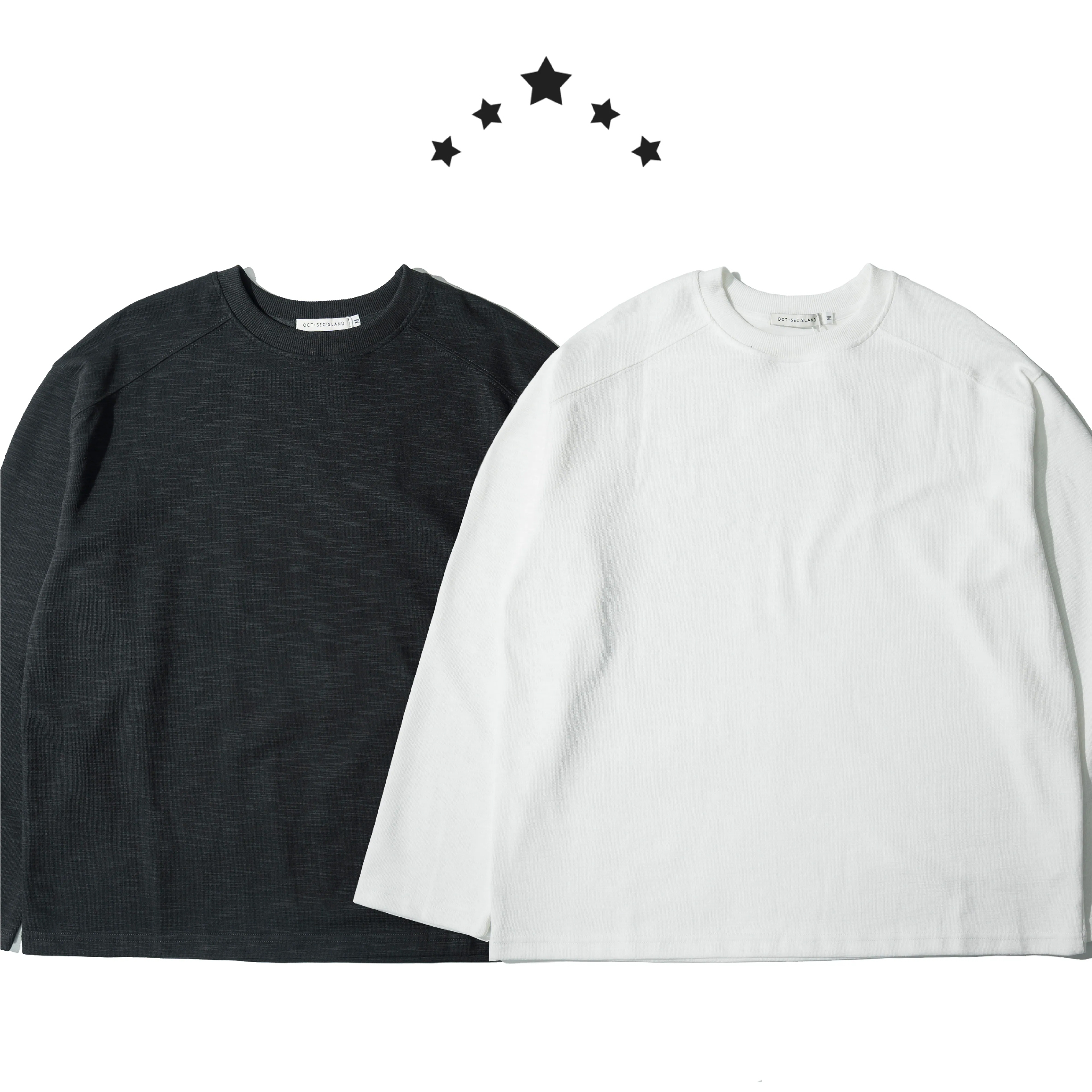 Slub Cotton LS Tee 竹節棉 長袖Tee [O-T333]