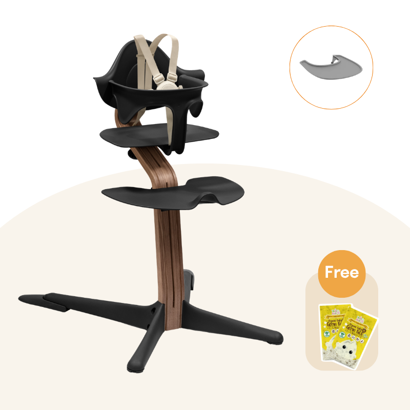 Stokke - Nomi®4件套 6-36個月 (胡桃木系列)