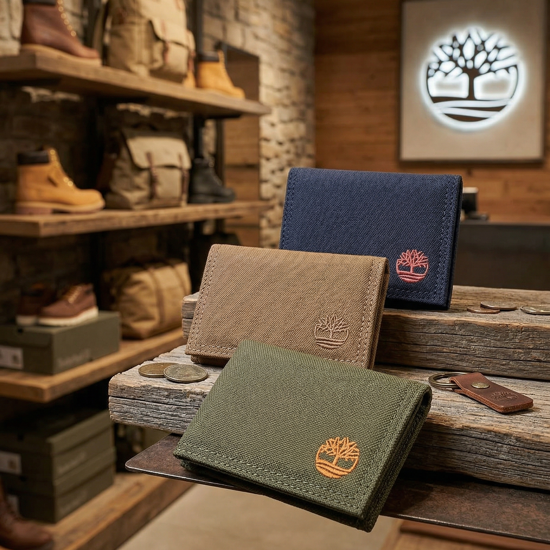 【預購】H040254 男士尼龍三折錢包