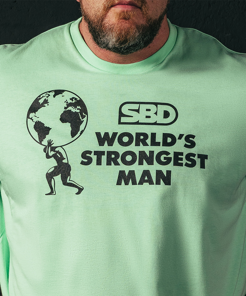 WSM 大力士 T-Shirt - 薄荷綠