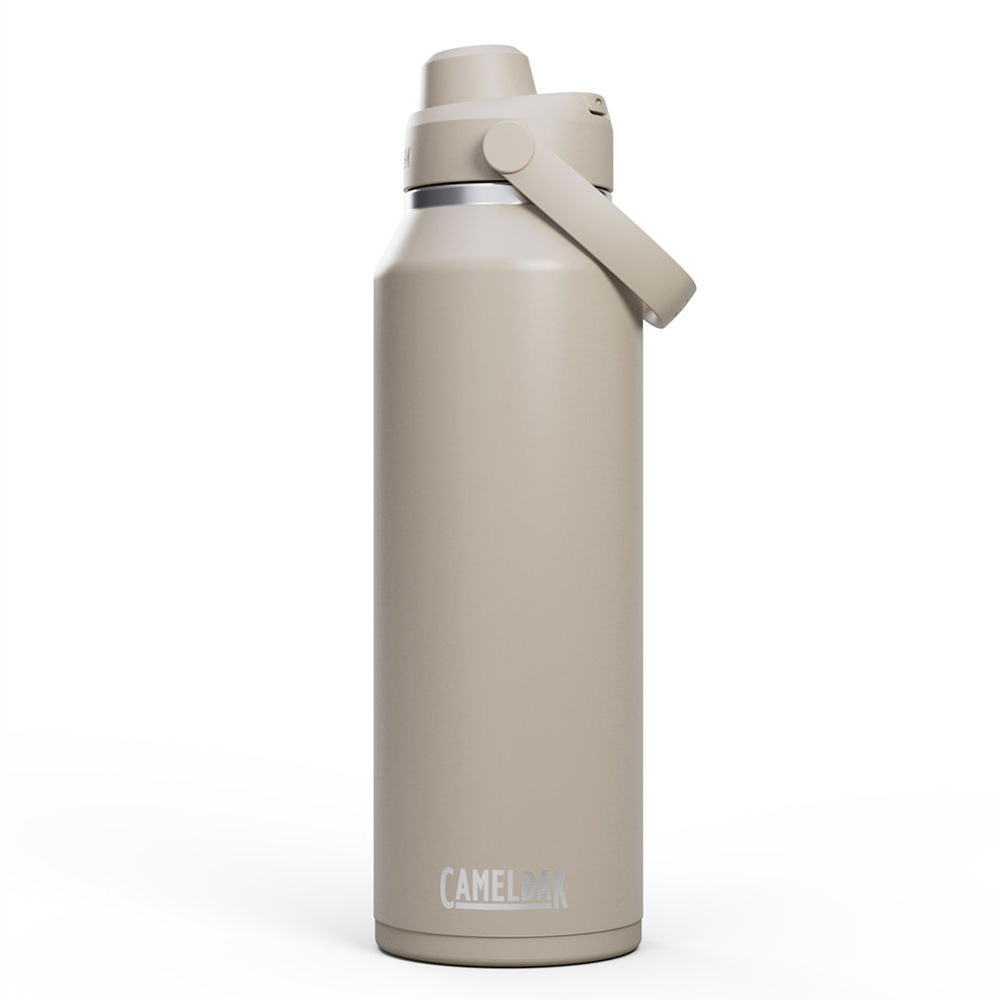 【CamelBak】1200ml Chug 不鏽鋼彈蓋運動保溫瓶(保冰) -[黑、銀、綠、象牙白]