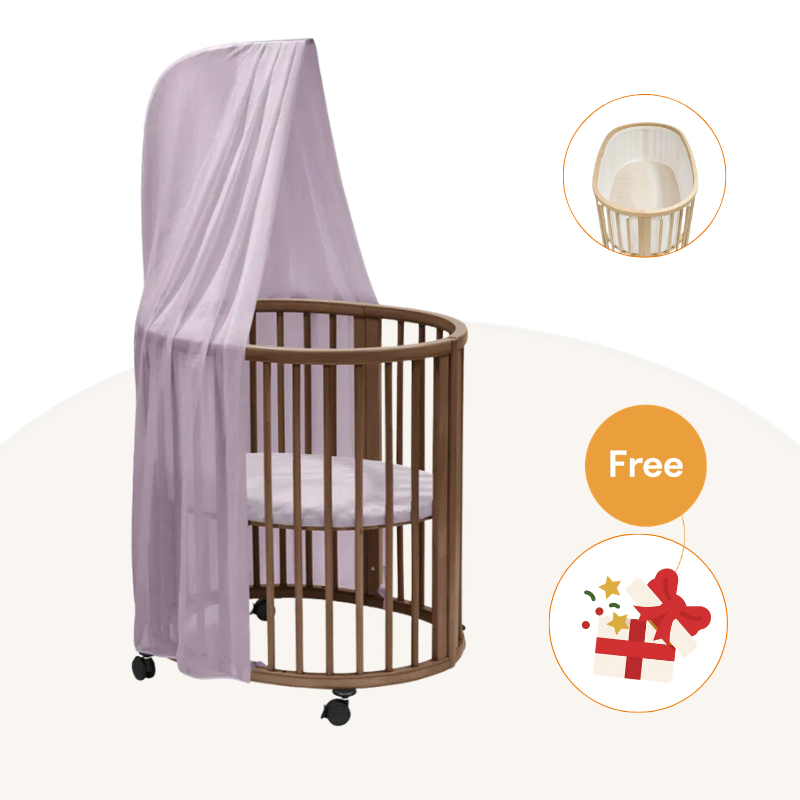 Stokke® Sleepi™ V3橢圓形迷你嬰兒床 5件套 (遮光罩組合)