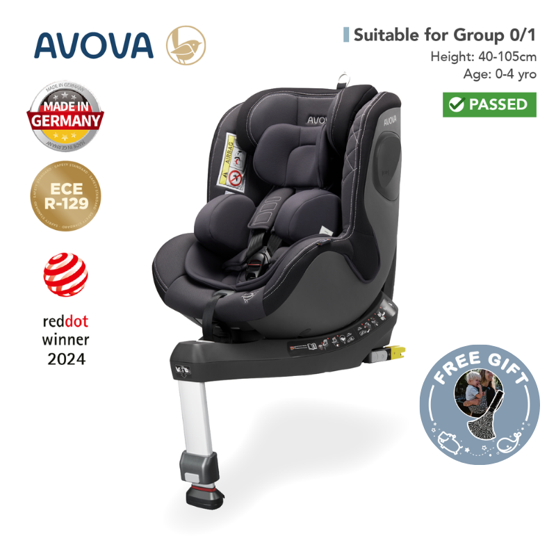 Avova - Sperber-Fix 2 汽車安全座椅 (R129 & CCC 安全標準)(適合約0-4歲/身高40 -105cm) (慕尼黑)
