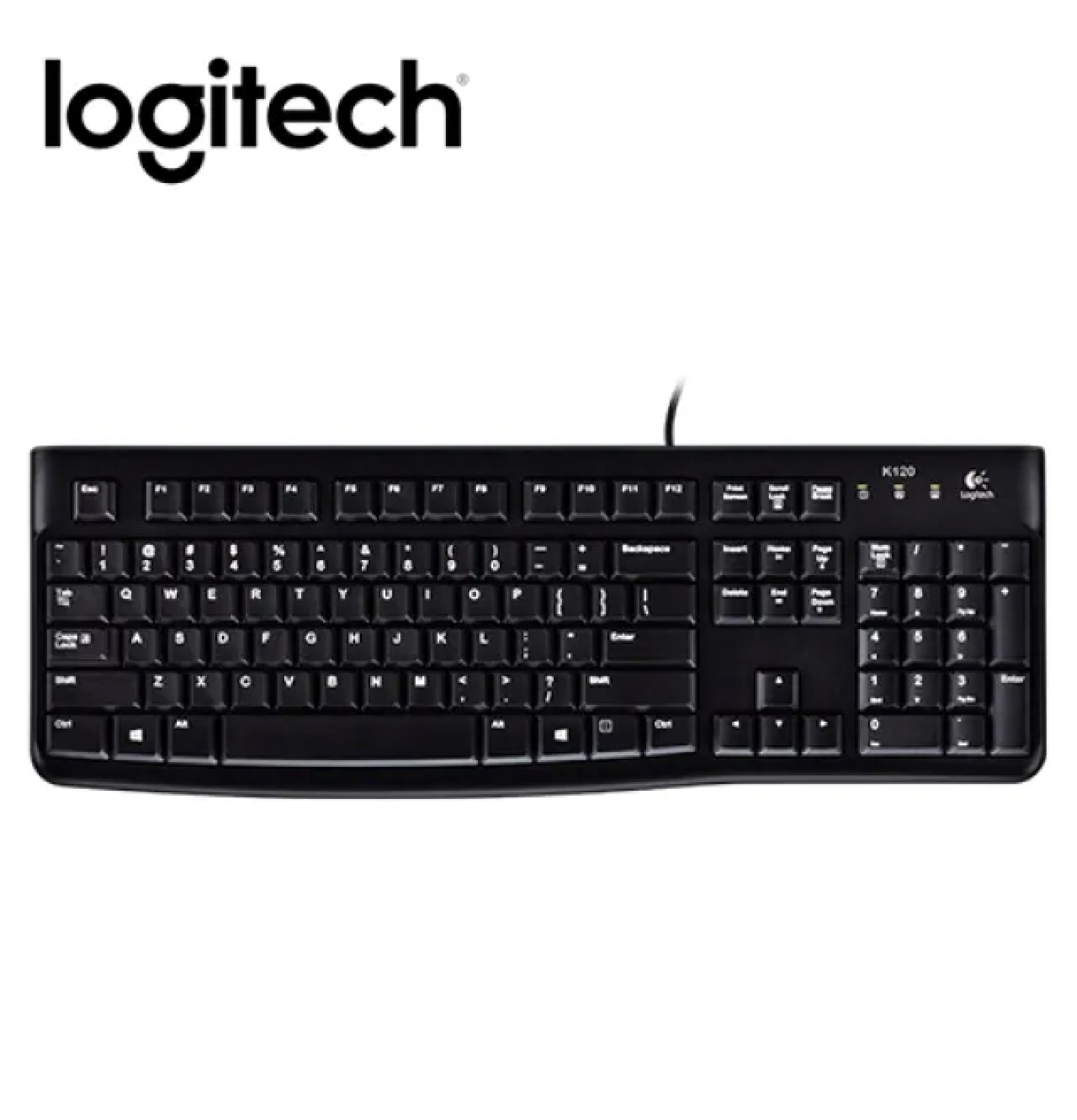【Logitech】K120 有線鍵盤