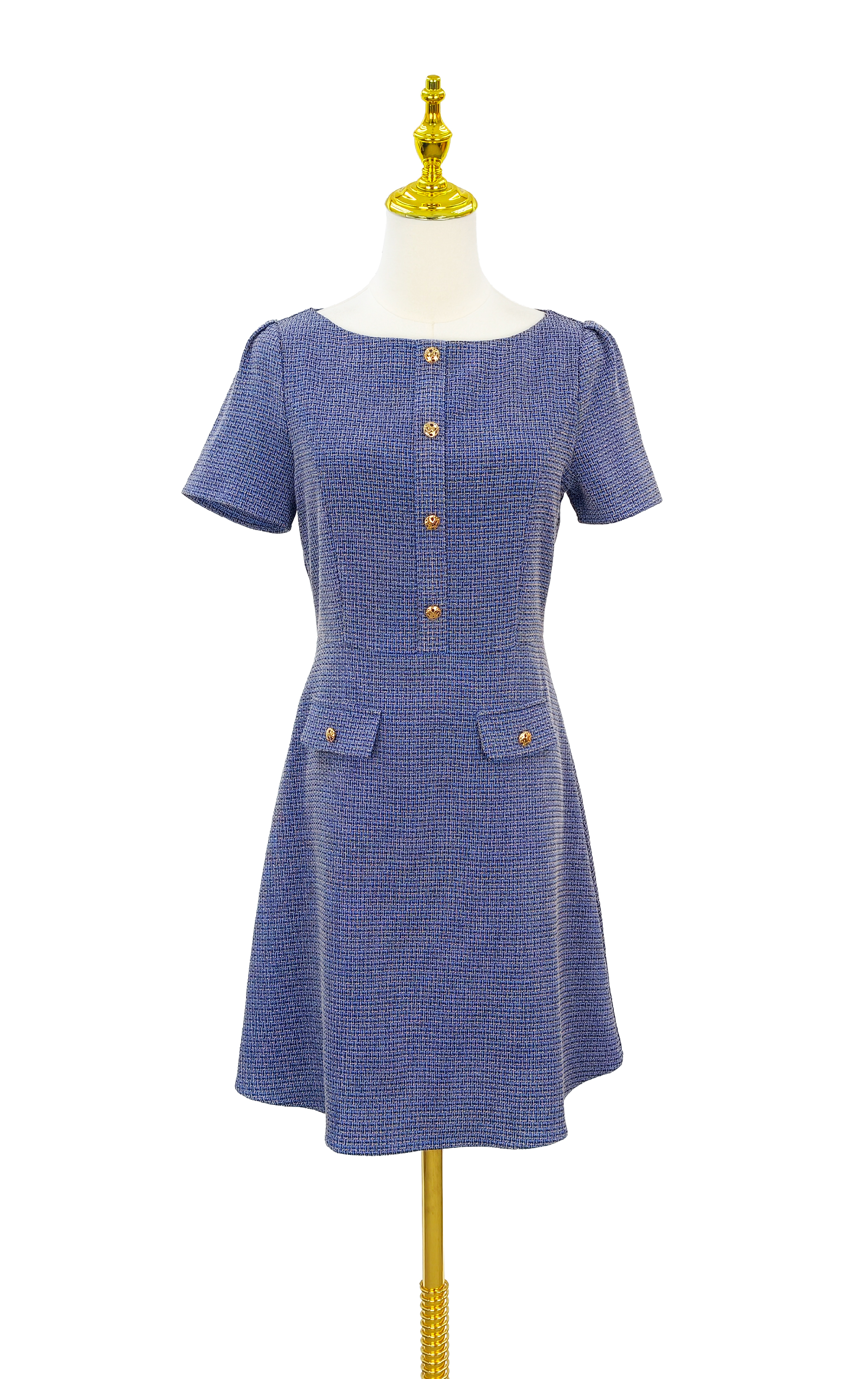 小香風連身裙 OP0658