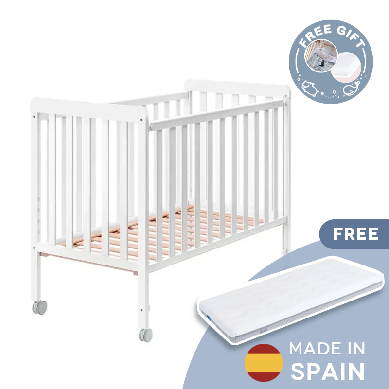 Micuna - Nordika 嬰兒床60x120cm (白色)
