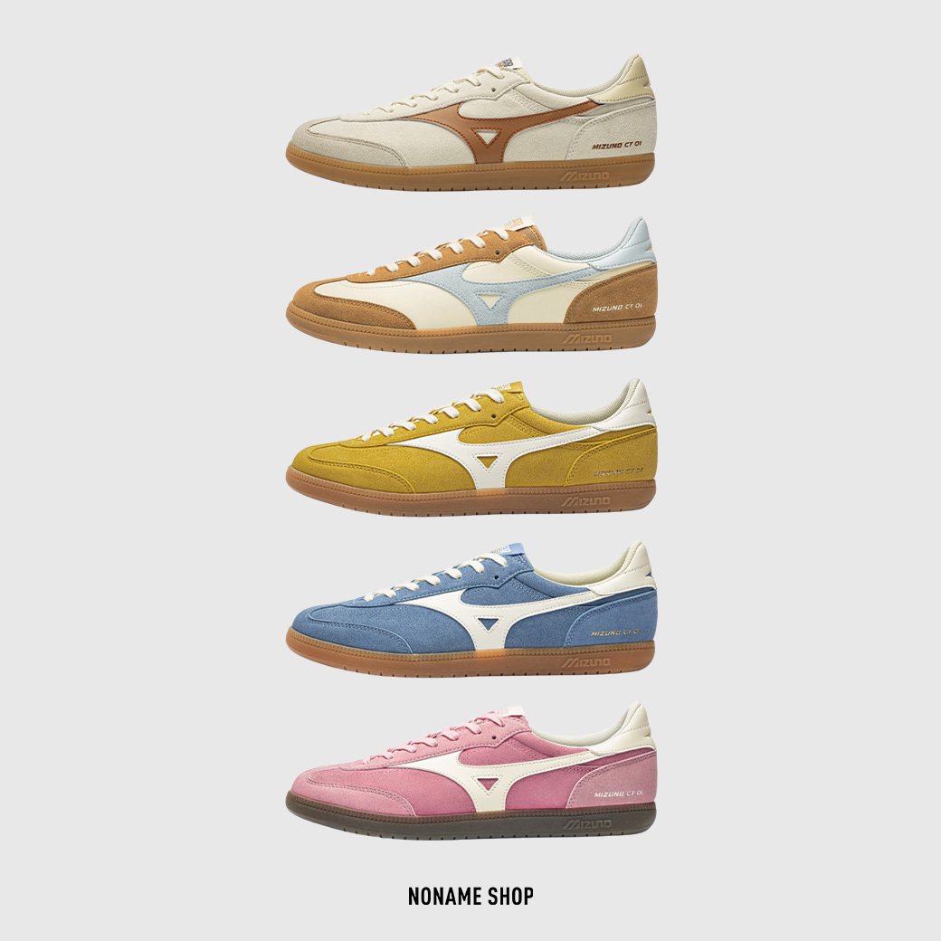 MIZUNO CT 01薄底 復古 板鞋 五色 (男/女同款)