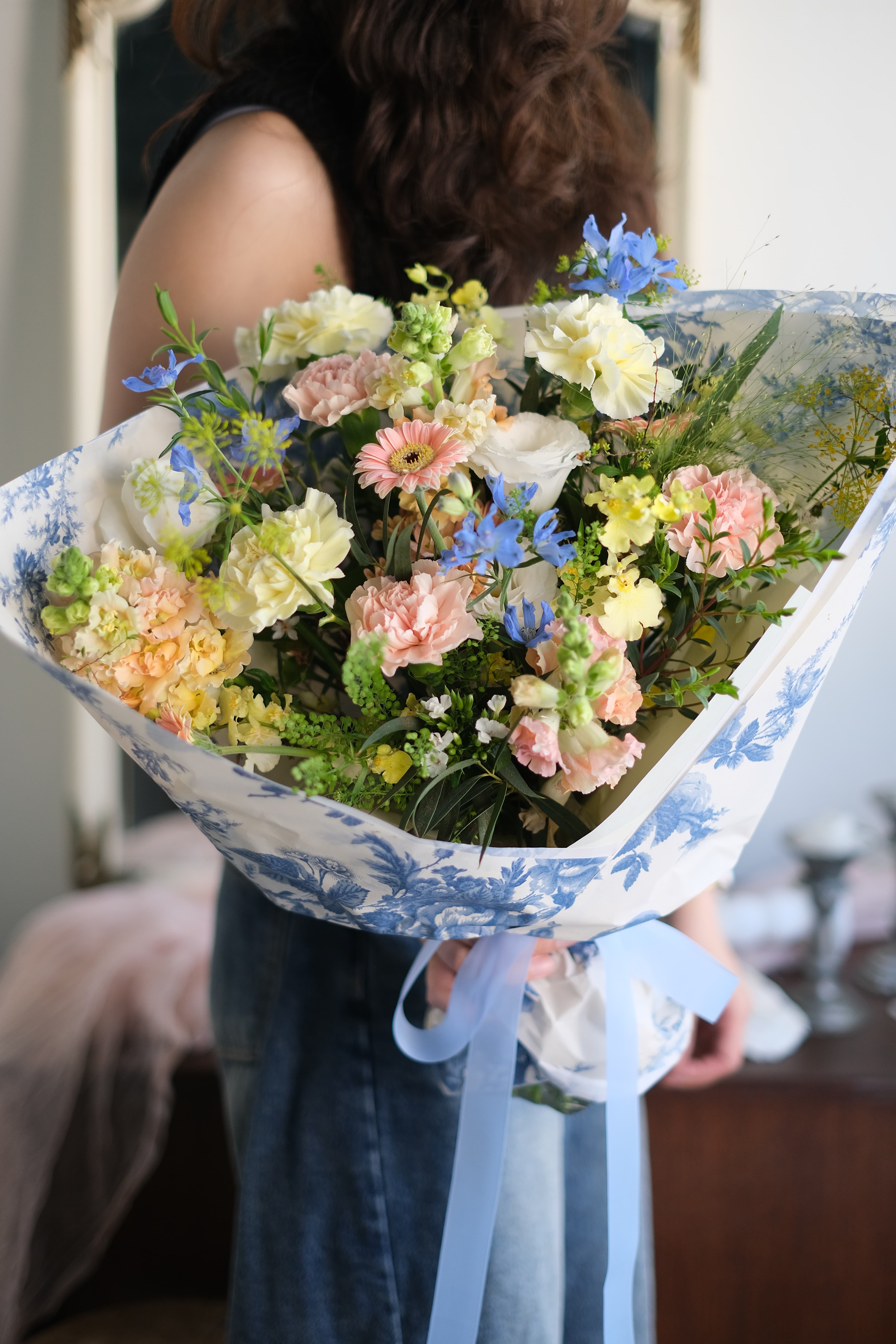 帶著春天的溫柔給媽媽｜慢式母親節花束