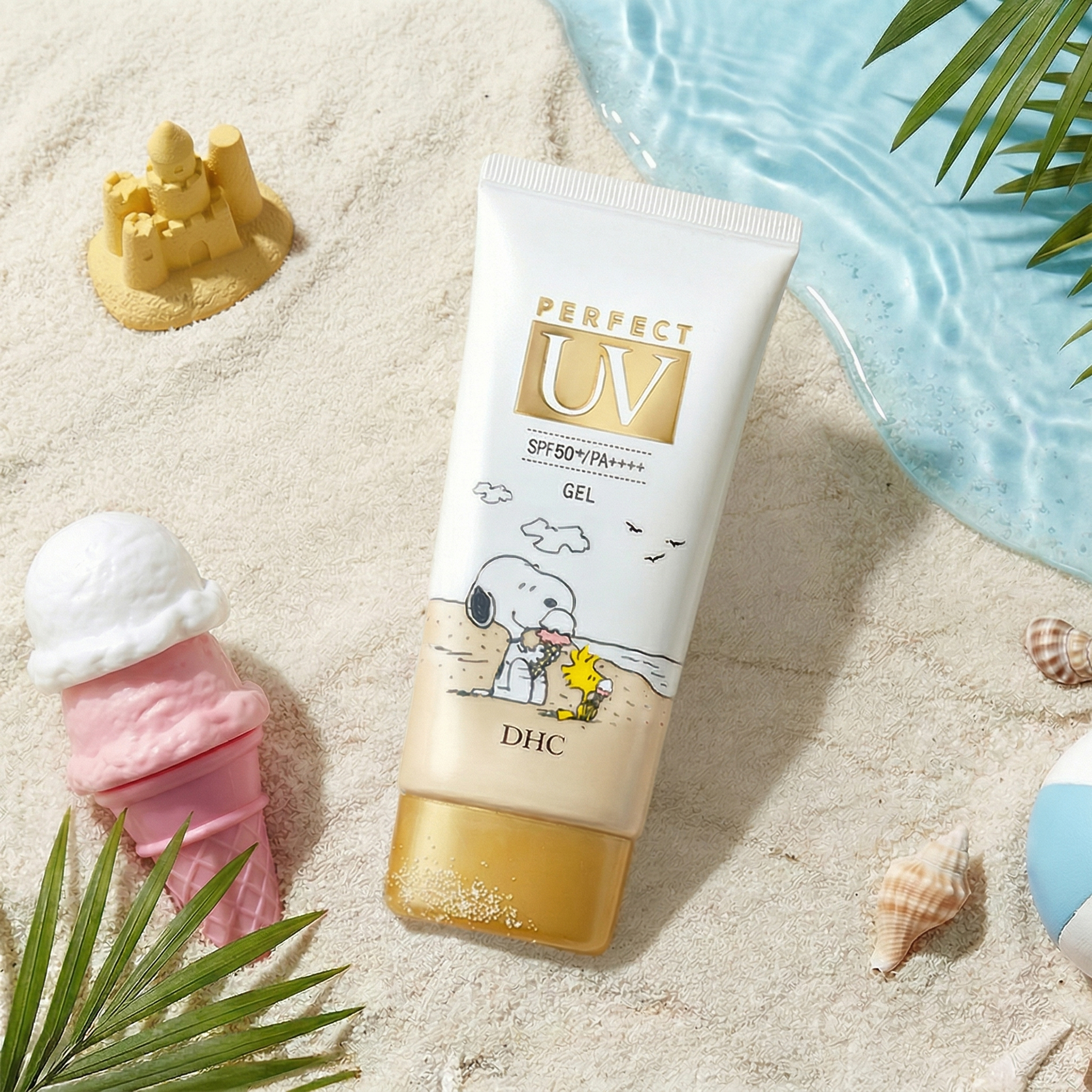 金靚白水感防曬乳SPF50+ PA++++ -史努比冰淇淋