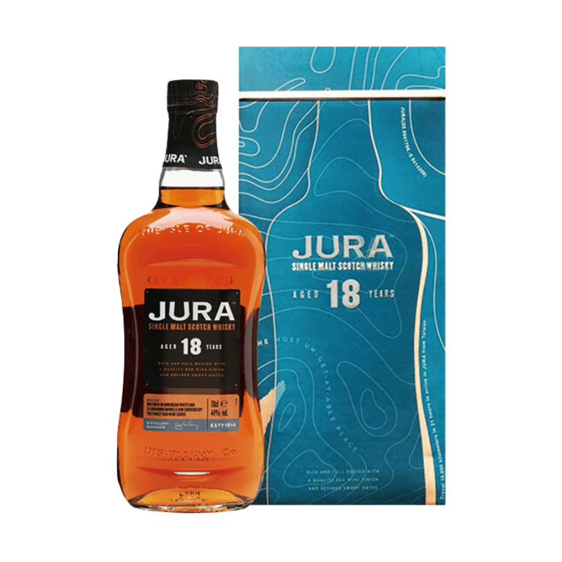 Jura 18 Years Single Malt Whisky 吉拉18年單一純麥威士忌 700ml