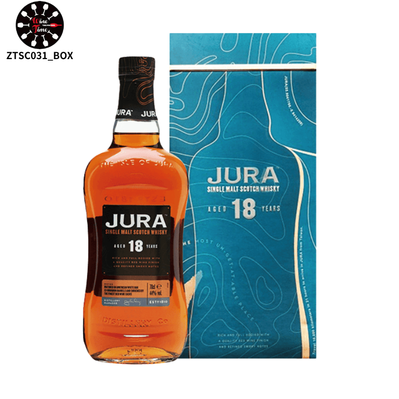 Jura 18 Years Single Malt Whisky 吉拉18年單一純麥威士忌 700ml