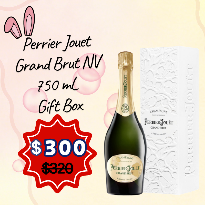 (復活節優惠) (WS91) 巴黎之花特級乾型法國香檳 (禮盒裝) 750ml PJ [3113889000195]
