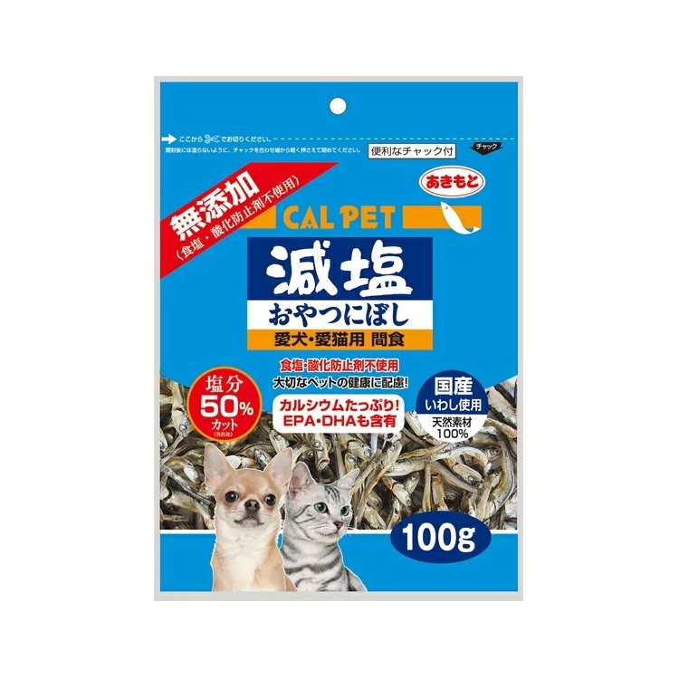 (PB) CALPET 犬貓可 減鹽沙甸魚乾 100g