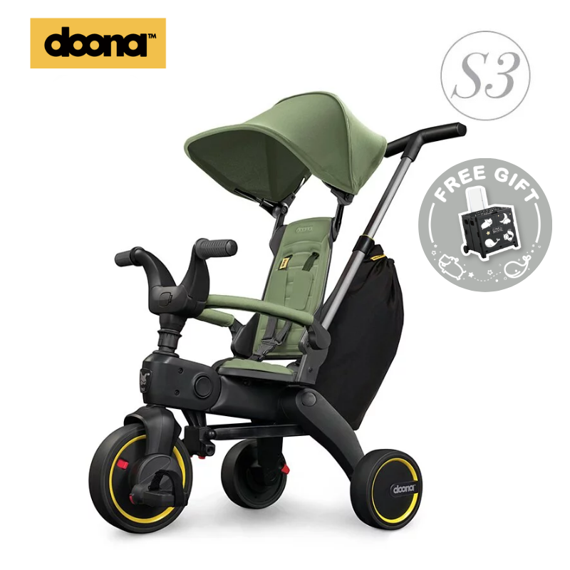 Doona - Liki Trike 多功能三輪輕便推車 (S3, 沙漠綠色)