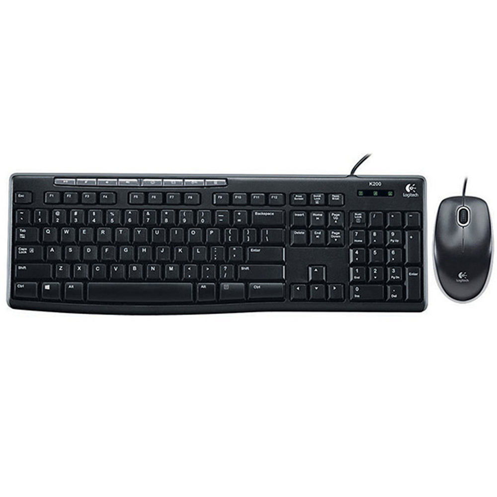 【Logitech】MK200 有線鍵盤滑鼠組