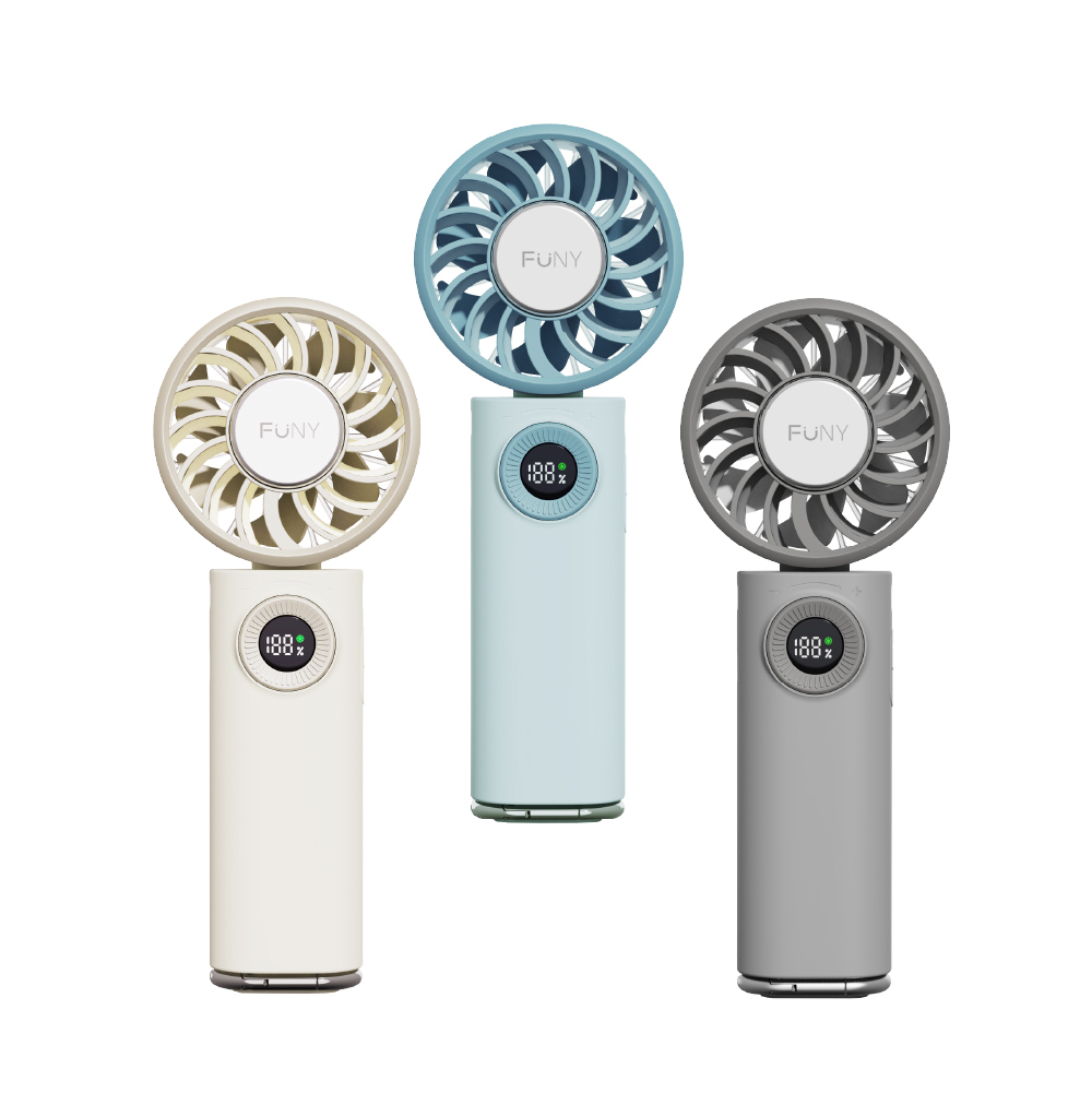 2026 即將開賣【FUNY】冰晶2.0 多功能手持風扇