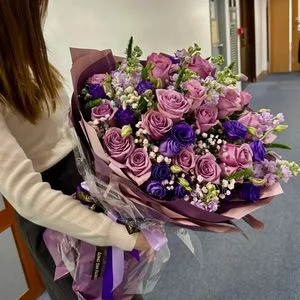 W - 11枝紫霞仙子配桔梗_RS55012