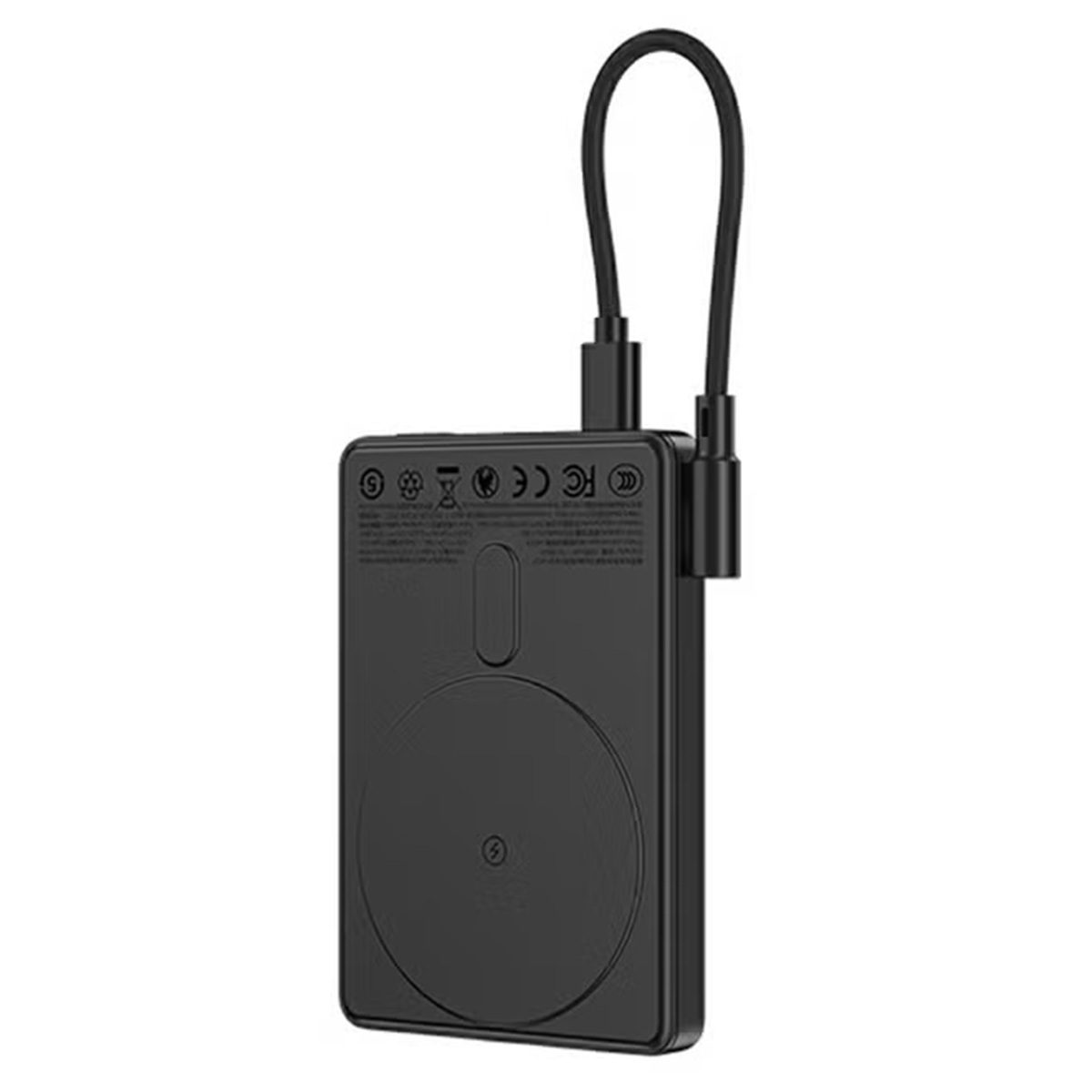 Recci 10000mAh PD 20W 2合1 USB C 帶線磁吸移動電源 RPB-W38
