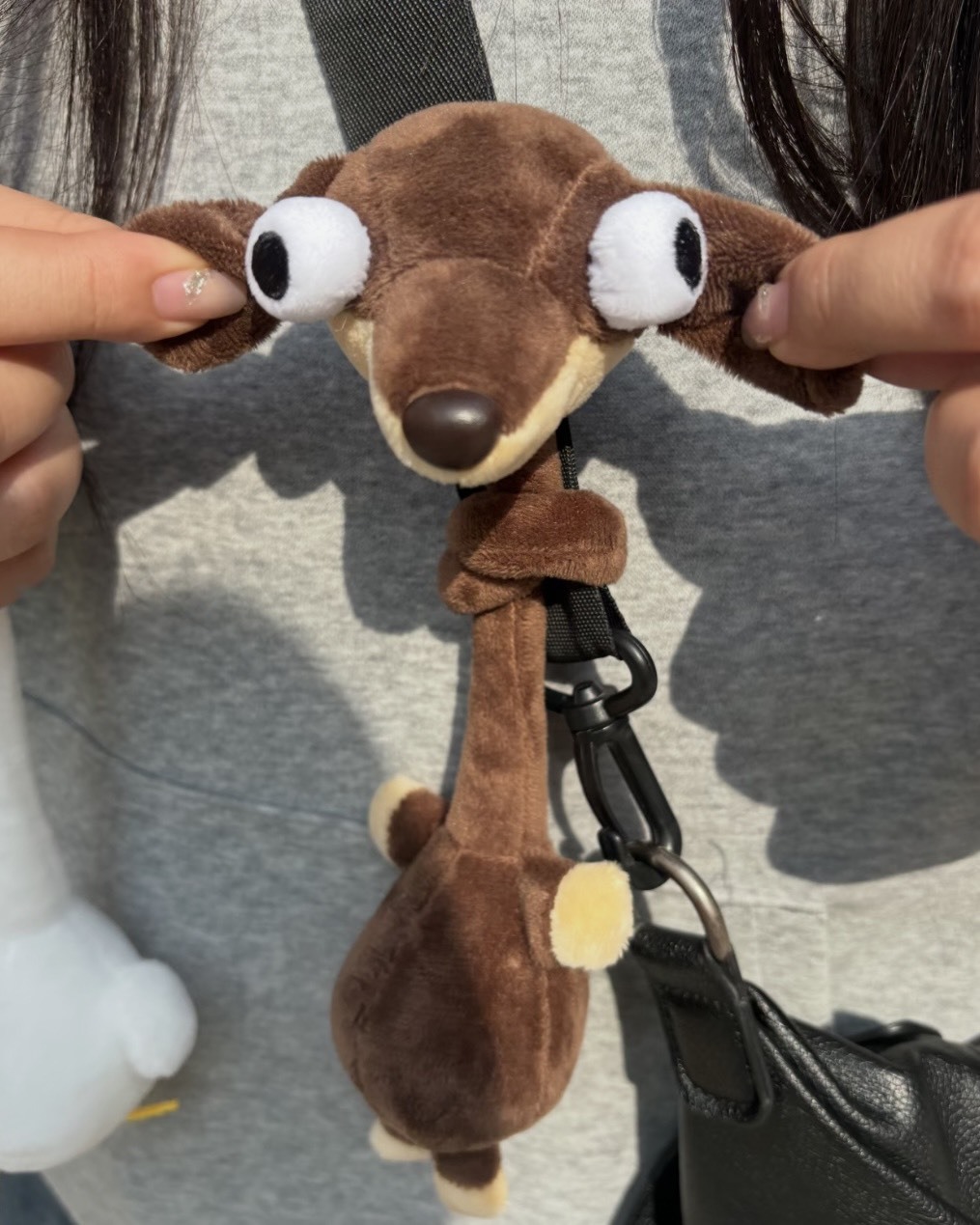 <超瘋>長脖子 毛絨 動物 玩偶 繞掛 12款