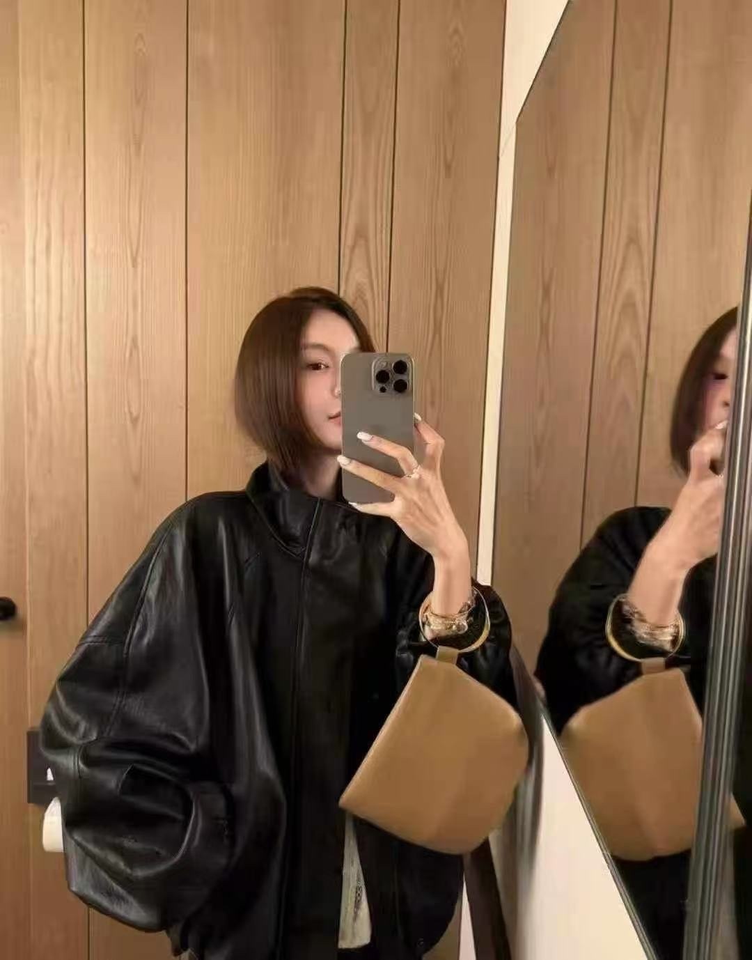 886 高級感個性皮外