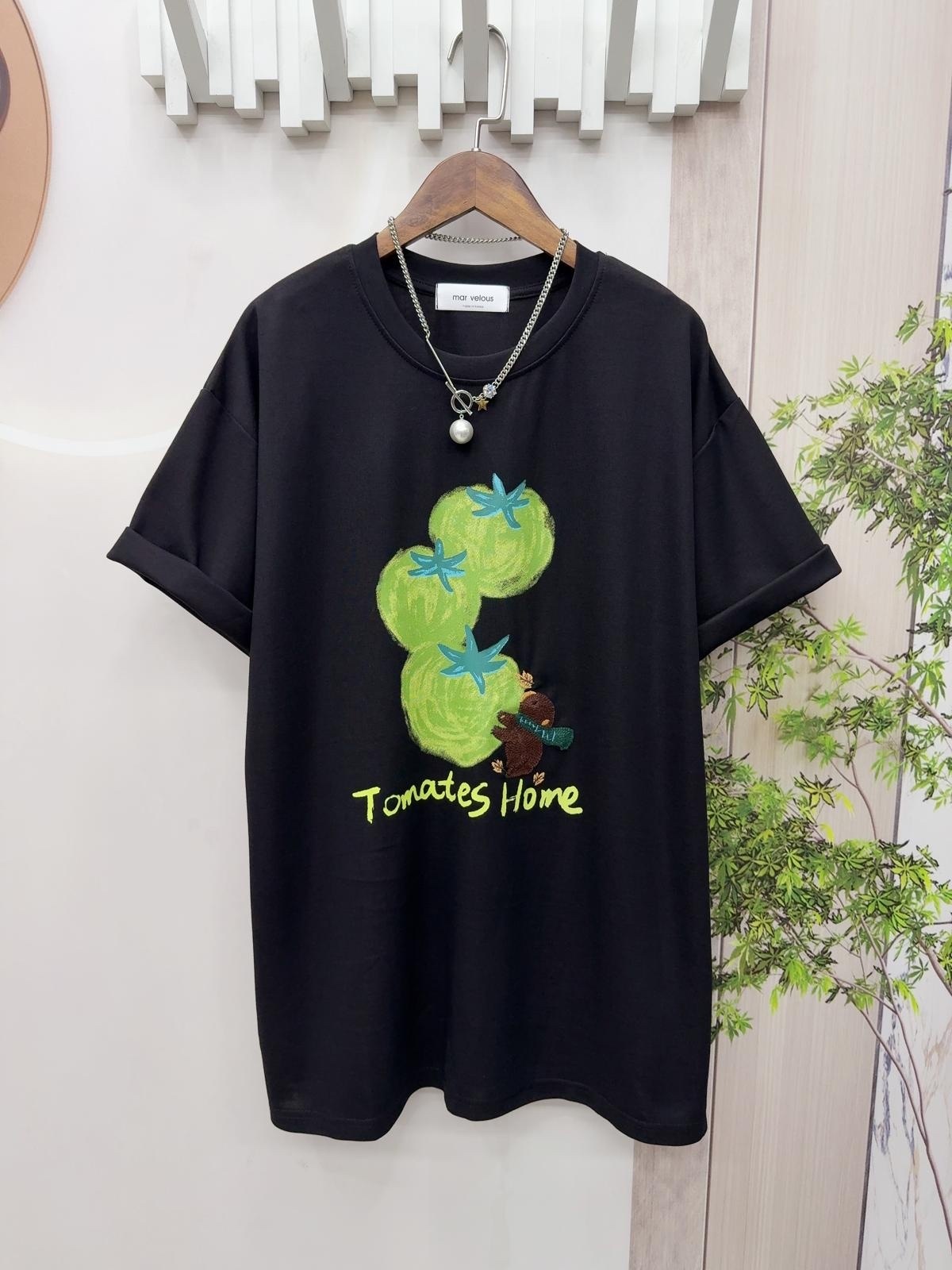 Mar 公仔圖案top ～155C