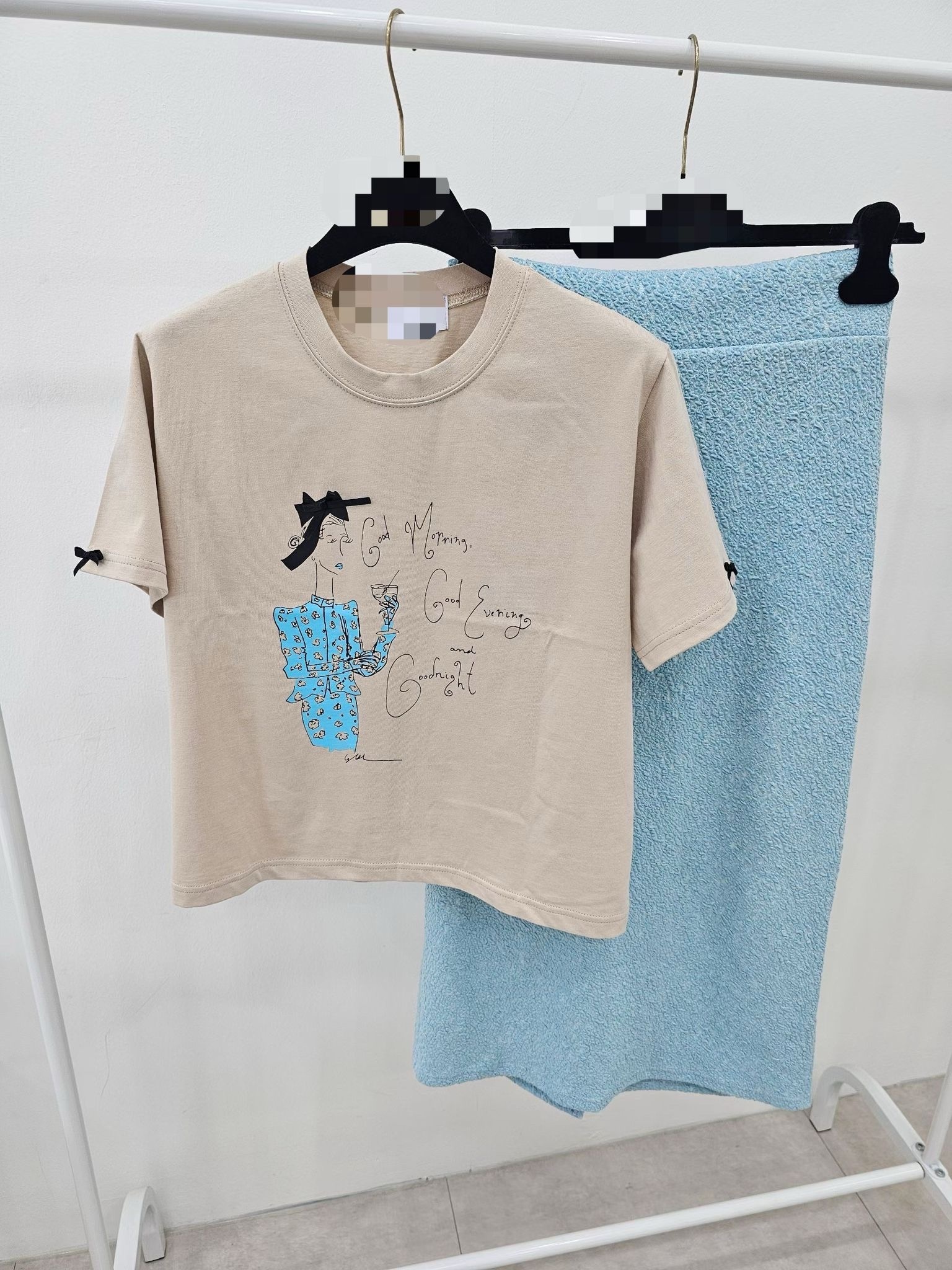 韓國少女圖案top ～155E