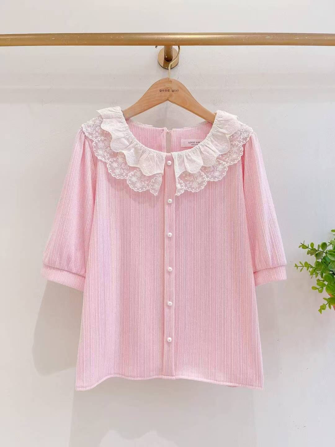 🦋lace領靚色上衣🦋