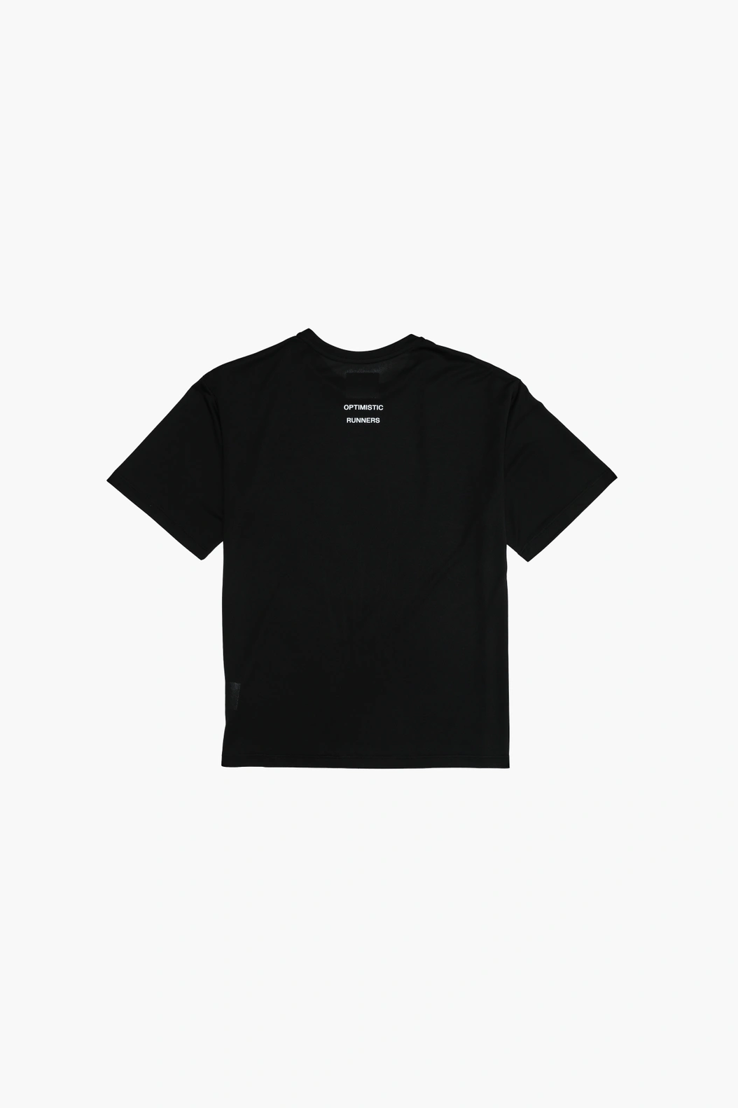 Optimistic Runners｜Relaxed T-shirt "Black"