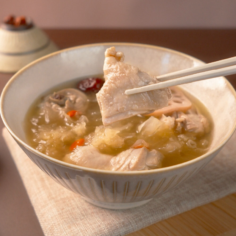 【食下有約】膠原銀耳雞湯600g