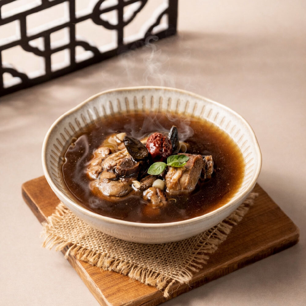 【食下有約】黑蒜雞湯600g