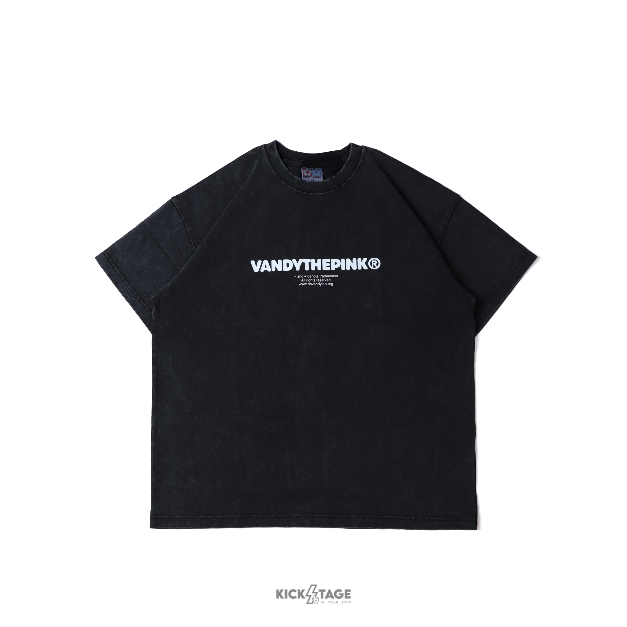 VANDYTHEPINK® TIME TO WORK TEE 黑色 是時候開工了 印花 短T【VD1104-100】
