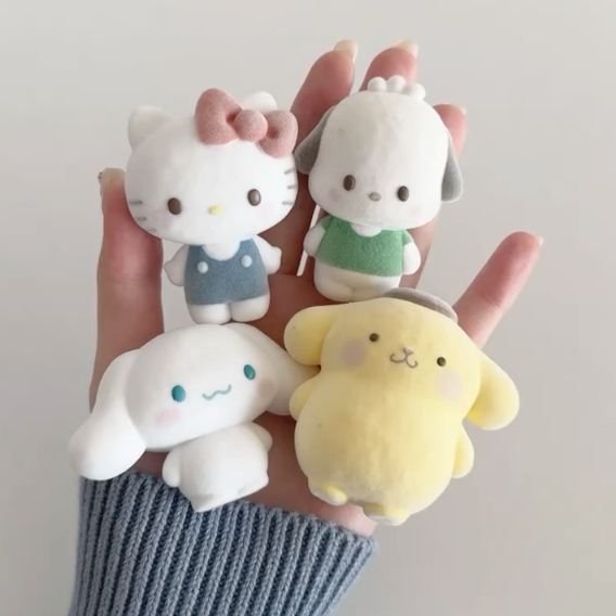 現貨供應 三麗鷗 食玩 植絨公仔