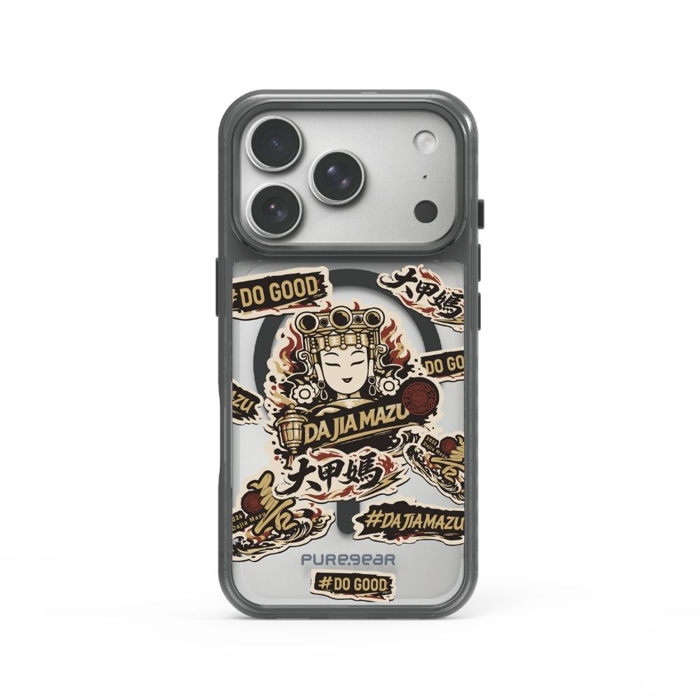 iPhone 冰鑽減壓防摔保護殼Magsafe / 金符開運(大甲鎮瀾宮)